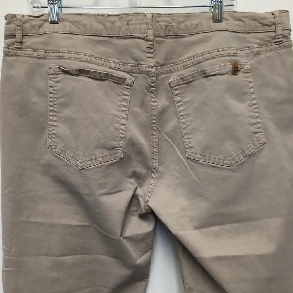 Joe’s Slim Straight Jeans Size 40W X 32L Tan Casual Stretch Denim